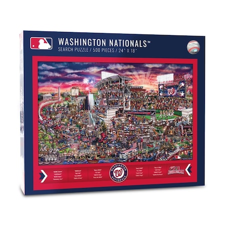 Youthefan Washington Nationals Joe Journeyman Puzzle - 500 Piece YO627042